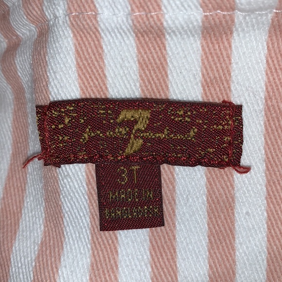 7 For All Mankind Overall Shorts - Picture 3 of 4